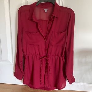 Charlotte Russe blouse size medium